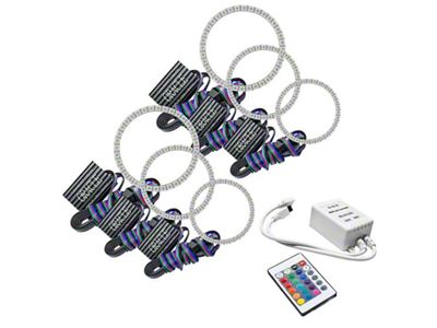 Oracle Cadillac Escalade 07-13 Halo Kit - ColorSHIFT w/ Simple - 2216-504