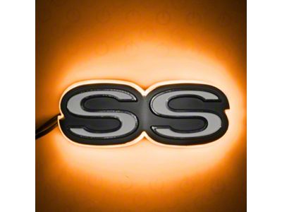Oracle Chevrolet Camaro SS Illuminated Emblem - Amber SEE WARRANTY - 3095-005