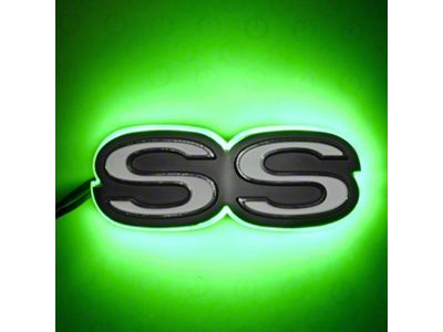 Oracle Chevrolet Camaro SS Illuminated Emblem - Green SEE WARRANTY - 3095-004
