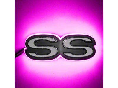 Oracle Chevrolet Camaro SS Illuminated Emblem - Pink SEE WARRANTY - 3095-009