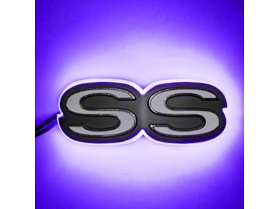Oracle Chevrolet Camaro SS Illuminated Emblem - UV/Purple SEE WARRANTY - 3095-007