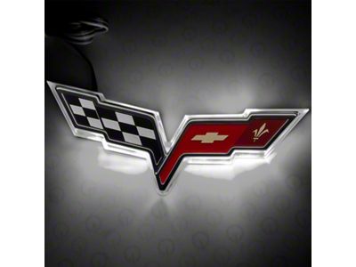 Oracle Chevrolet Corvette C6 Illuminated Emblem - Dual Intensity - 3098-001