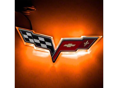Oracle Chevrolet Corvette C6 Illuminated Emblem - Dual Intensity - 3098-005