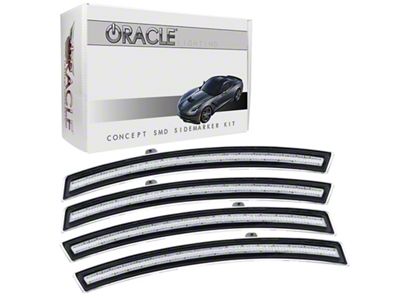 Oracle Chevrolet Corvette C7 Concept Sidemarker Set - Clear - 2392-019