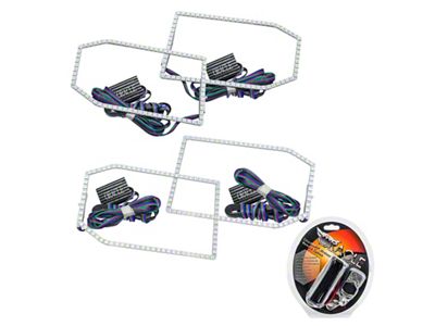Oracle Chevrolet Silverado 14-15 Halo Kit Non-Projector Style - ColorSHIFT - 2271-330