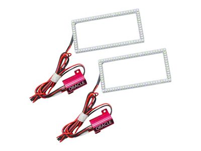 Oracle Chevrolet Silverado 14-15 LED Fog Halo Kit - White - 1530-001