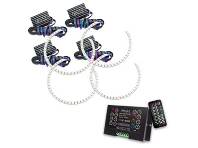 Oracle Chevy Camaro Non-RS 14-15 Dual Halo Kit Round Style - 2387-333