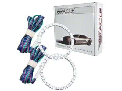Oracle Chrysler Aspen 07-08 LED Fog Halo Kit - ColorSHIFT - 1186-333