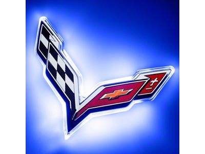 Oracle Corvette C7 Rear Illuminated Emblem - Dual Intensity - 3655-002