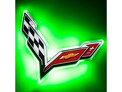 Oracle Corvette C7 Rear Illuminated Emblem - Dual Intensity - 3655-004