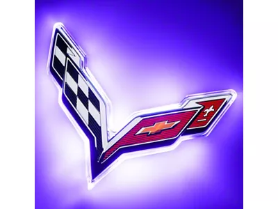 Oracle Corvette C7 Rear Illuminated Emblem - Dual Intensity - 3655-007