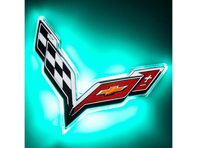 Oracle Corvette C7 Rear Illuminated Emblem - Dual Intensity - 3655-010