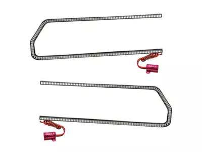 Oracle Dodge Challenger 08-14 LED Waterproof Afterburner Kit - Red - 1296-003