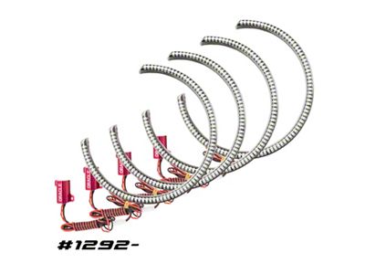 Oracle Dodge Challenger 08-14 LED Waterproof Halo Kit - Red - 1292-003
