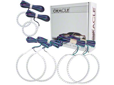 Oracle Dodge Charger 05-10 Triple Ring Halo Kit - ColorSHIFT - 1118-333
