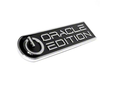 Oracle Edition Badge - Right/Passenger - Black/White SEE WARRANTY - 8031-504
