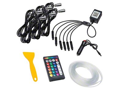 Oracle Fiber Optic LED Interior Kit - ColorSHIFT 6PCS - 4233-333-6