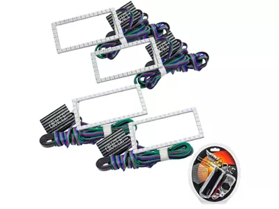 Oracle Ford F-150 15-17 Projector Headlight Halo Kit - ColorSHIFT - 3957-330