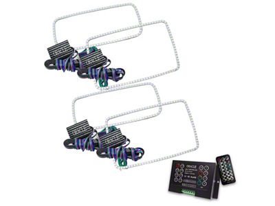 Oracle Ford F250 08-10 Halo Kit - ColorSHIFT w/ 2.0 - 2249-333