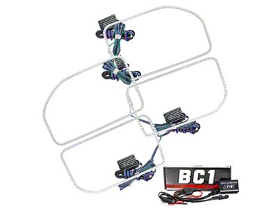 Oracle Ford F250/350 11-16 Halo Kit Square Ring Design - 2383-335