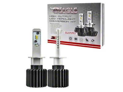 Oracle H1 4000 Lumen LED Headlight Bulbs Pair - 6000K - 5243-001