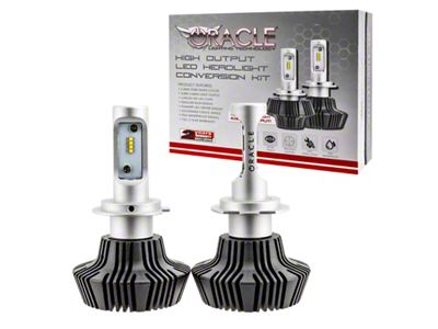 Oracle H7 4000 Lumen LED Headlight Bulbs Pair - 6000K