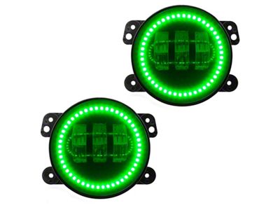 Oracle High Powered LED Fog Lights - Green SEE WARRANTY - 5775-004