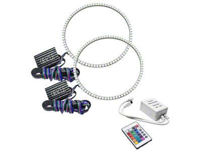Oracle Hummer H2 03-10 LED Waterproof Halo Kit - ColorSHIFT - 3949-504