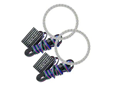 Oracle Hyundai Veloster 11-13 LED Fog Halo Kit - ColorSHIFT - 1185-333