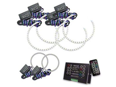 Oracle Jeep Grand Cherokee 11-13 Triple Halo Kit - ColorSHIFT - 2627-333