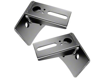 Oracle Jeep JK Lower Windshield Mount Brackets Pair SEE WARRANTY - 2042-504