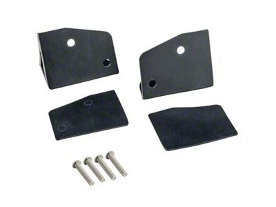 Oracle Jeep JK Lower Windshield OVERSIZED Light Mount Brackets Pair - 2178-504