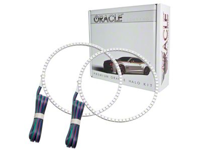 Oracle Jeep Wrangler 07-17 Halo Kit - ColorSHIFT w/o Controller - 2665-334