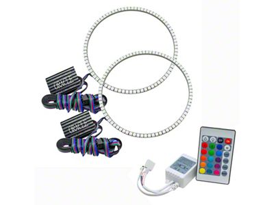 Oracle Jeep Wrangler JK 07-17 LED Waterproof Halo Kit - 3943-504