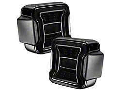 Oracle Jeep Wrangler JL Black Series LED Tail Lights SEE - 5852-504