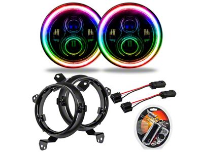 Oracle Jeep Wrangler JL/Gladiator JT 7in. High Powered LED Headlights - 5769J-330