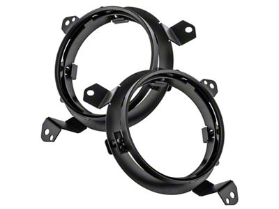 Oracle Jeep Wrangler JL/ Gladiator JT Adjustable 7in. Headlight Brackets - 5843-504
