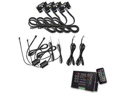 Oracle Jeep Wrangler JL/Gladiator JT RGB+W Headlight DRL Upgrade Kit - 1346-333