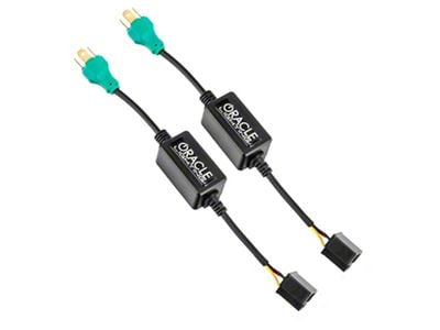 Oracle LED CANBUS Flicker-Free Adapters Pair - H4 SEE WARRANTY - 2071-504