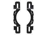 Oracle LED Fog Light Adapter Brackets for Steel Bumper Wrangler - 5857-504