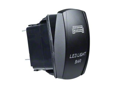 Oracle LED Light Bar Deluxe Rocker Switch - Black SEE - 2070-504