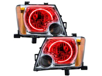 Oracle 05-14 Nissan Xterra Pre-Assembled LED Halo Headlights -Red - 8903-003