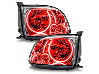 Oracle 0506 Toyota Tundra Regular/Accessible PreAssembled Halo Headlights Red - 8193-003