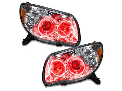 Oracle 06-09 Toyota 4-Runner Pre-Assembled LED Halo Headlights -Red - 7089-003