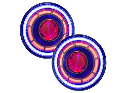 Oracle 0718 Jeep Wrangler JK Oculus 7in ColorSHIFT BiLED - 5876-334