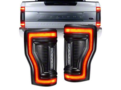 Oracle 17-22 Ford F-250/350 Black Series Flush Mount LED - 5896-504-T