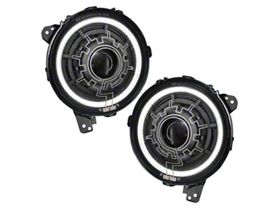 Oracle 18-22 Jeep Wrangler JL Oculus Bi-LED Projector Headlights - 5839-111