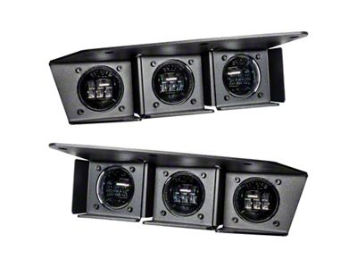 Oracle 21-22 Ford Bronco Triple LED Fog Light Kit - 5890-001
