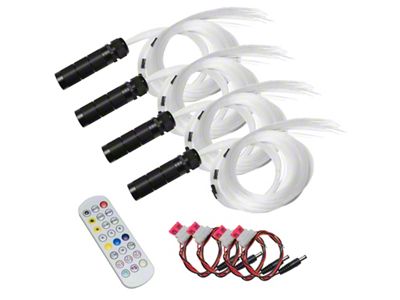 Oracle Fiber Optic Wheel Liner ColorSHIFT RGBW Kit-40W LED/600 - 5898-333
