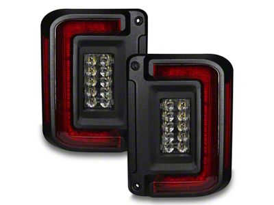 Oracle Jeep Wrangler JK Flush Mount LED Tail Lights - 5891-504